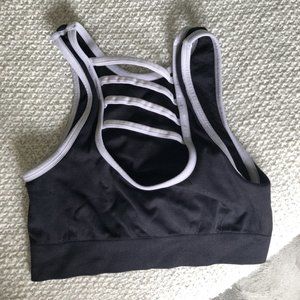 NEW BALANCE High Neck Strappy Back Sports Bra